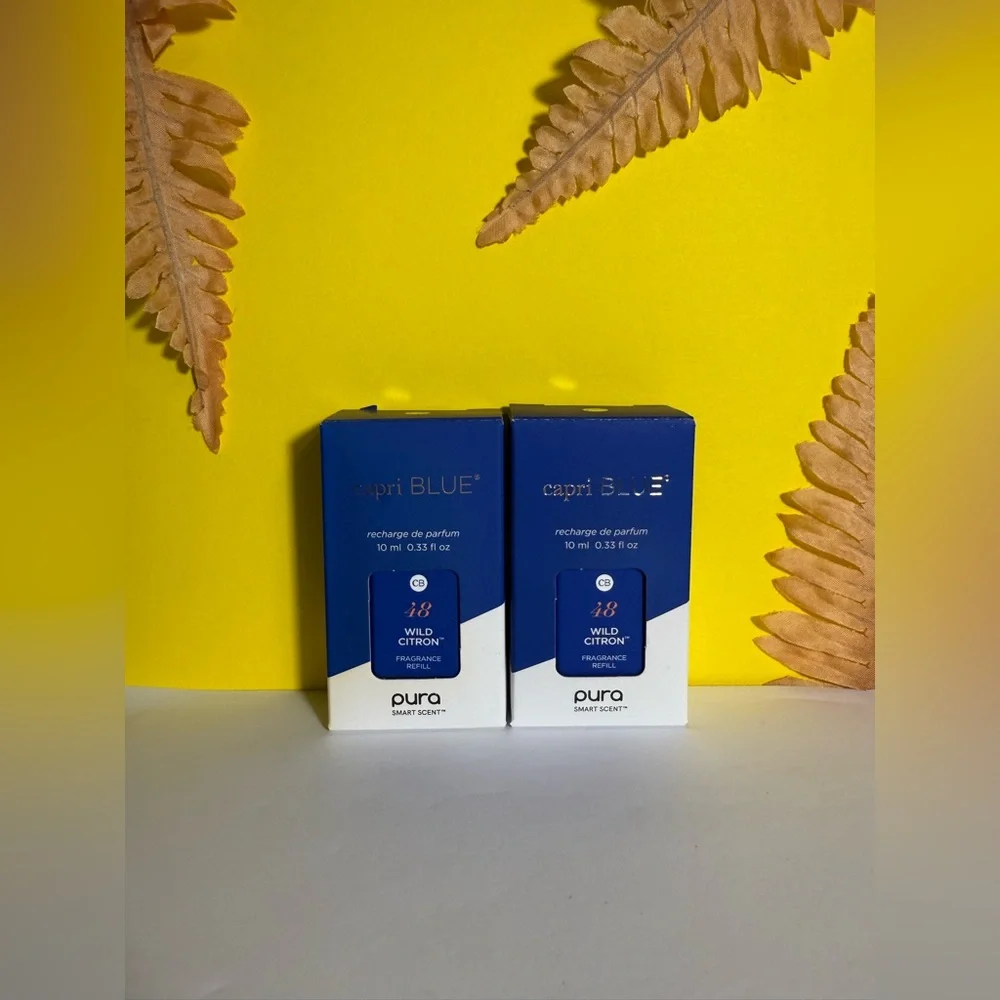 Capri Blue Pura Smart Home Plug-in Diffuser Refills – Wild Citron (Pack of 2) - Picture 3 of 7